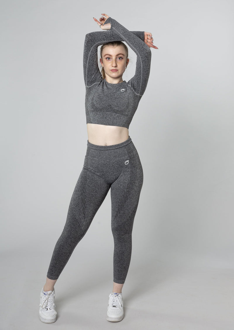 [DERNIÈRE CHANCE] Ensemble manches longues ACTIVE (leggings et t-shirt manches longues)