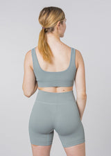 Ribbed LUXE V-Neck Bra