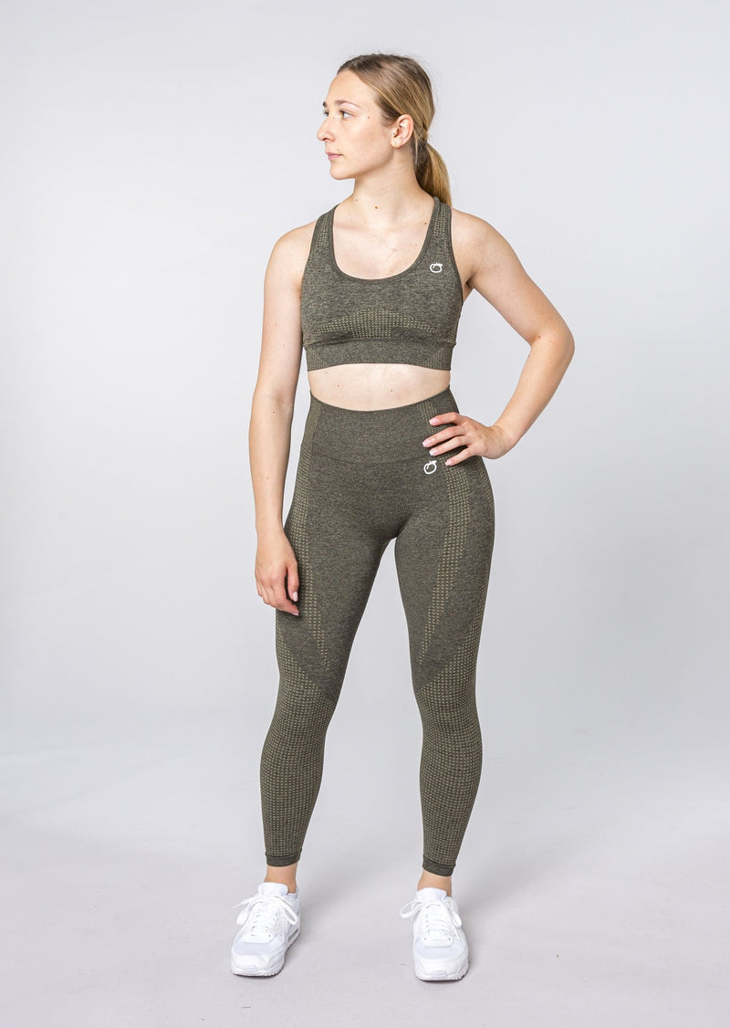 [LASTCHANCE] Ensemble sans coutures ACTIVE (leggings et soutien-gorge de sport)