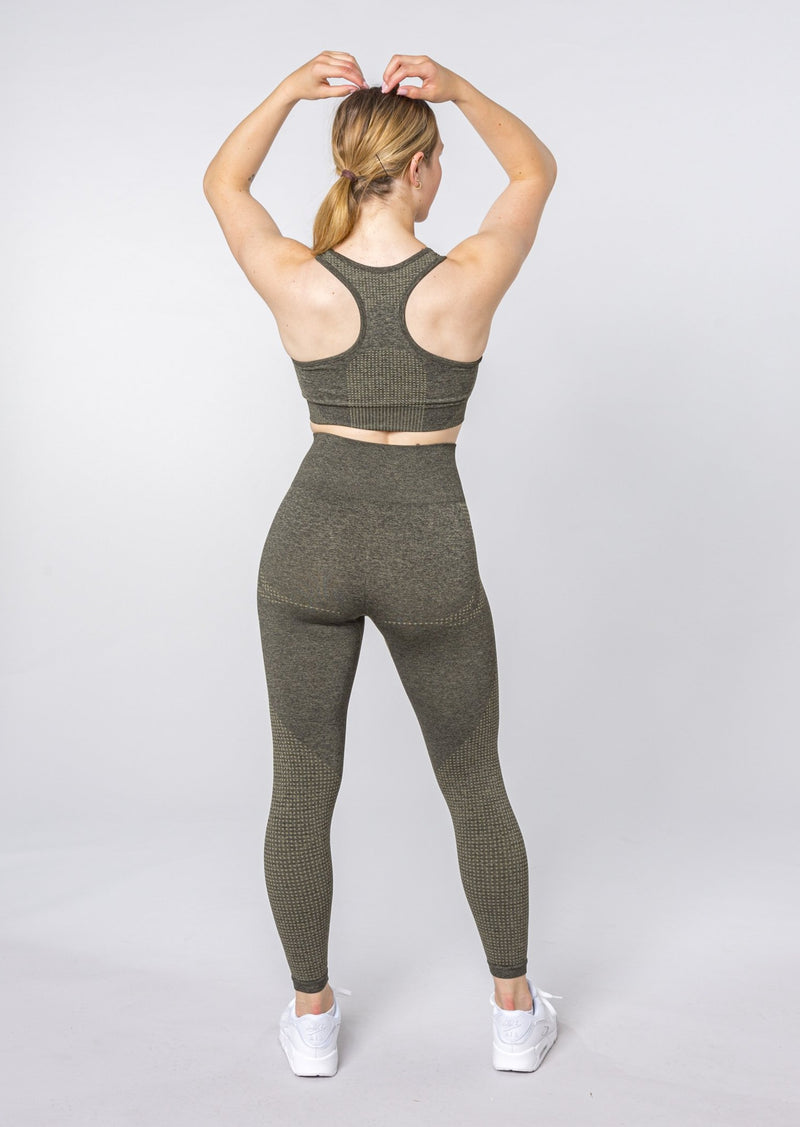 [LASTCHANCE] Ensemble sans coutures ACTIVE (leggings et soutien-gorge de sport)