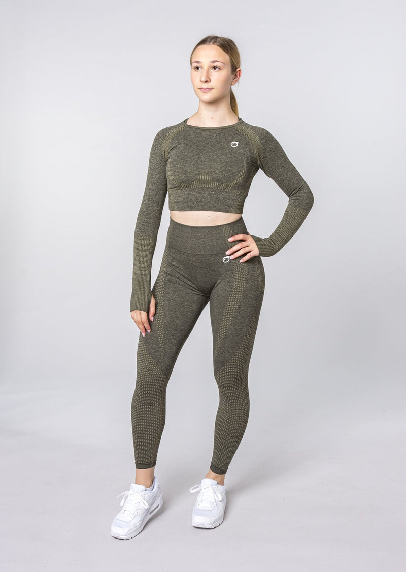 [DERNIÈRE CHANCE] Ensemble manches longues ACTIVE (leggings et t-shirt manches longues)