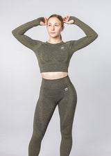 [DERNIÈRE CHANCE] Ensemble manches longues ACTIVE (leggings et t-shirt manches longues)