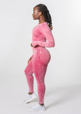 (VOIR DESCRIPTION) Ensemble à manches longues Vision Scrunch (Édition Acid Wash) [DERNIÈRE CHANCE]