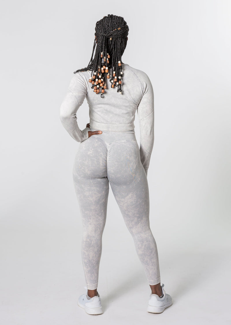 (VOIR DESCRIPTION) Ensemble à manches longues Vision Scrunch (Édition Acid Wash) [DERNIÈRE CHANCE]
