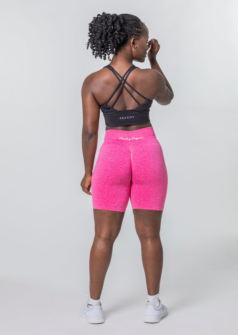 KYLIE Short sans couture à froufrous