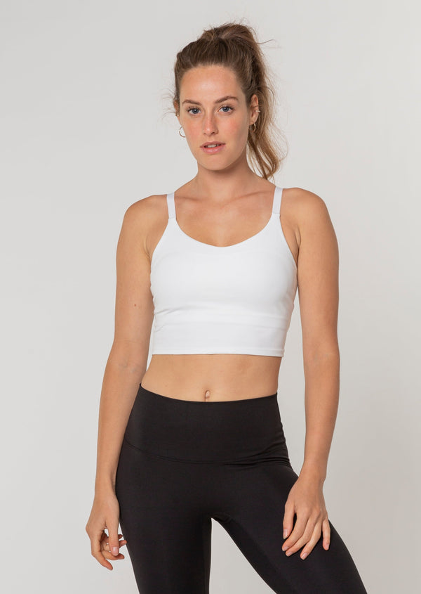 PURE Crop Top (avec coussinets intégrés)