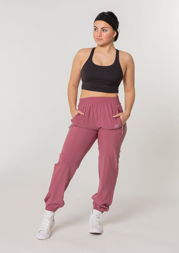 Pantalon de survêtement couleur pêche