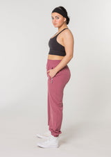 Pantalon de survêtement couleur pêche