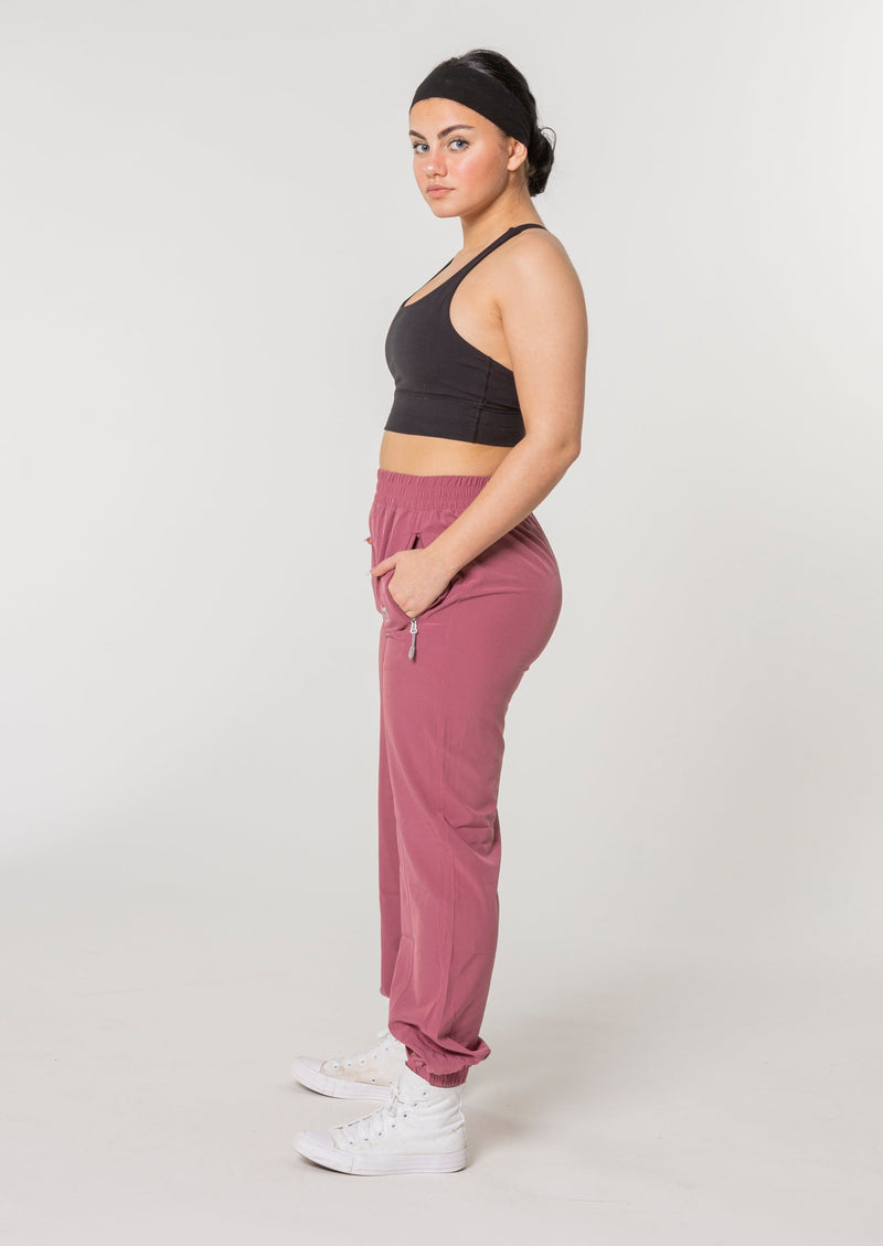 Pantalon de survêtement couleur pêche