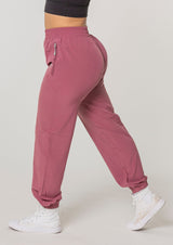 Pantalon de survêtement couleur pêche