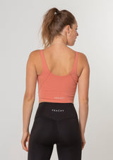 Infinity Top (mit integrierten Pads) Peach XXS