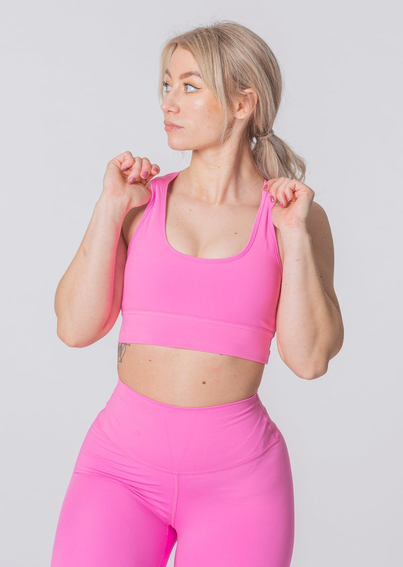 SCOOP Neck Sports Bra (SUPERSOFT) [LASTCHANCE]
