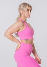 SCOOP Neck Sports Bra (SUPERSOFT) [LASTCHANCE]