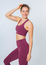 SCOOP Neck Sports Bra (SUPERSOFT) [LASTCHANCE]