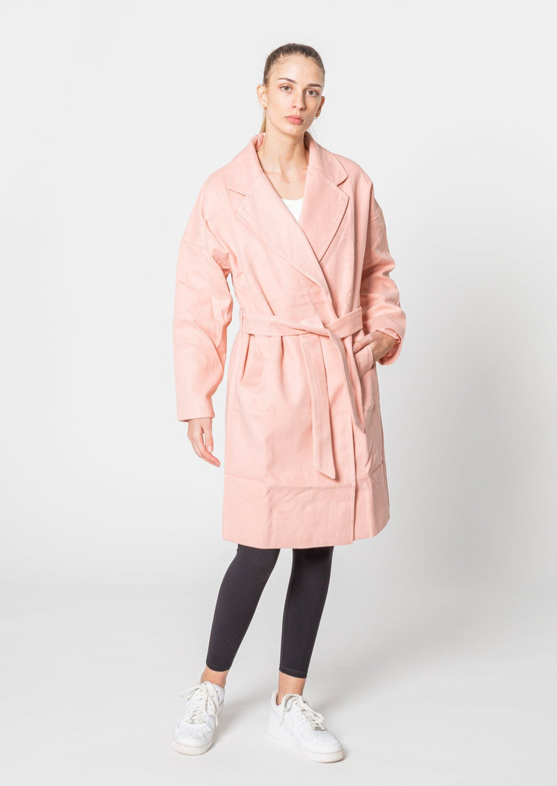 TRENCH-COAT PÊCHE [DERNIÈRE CHANCE]