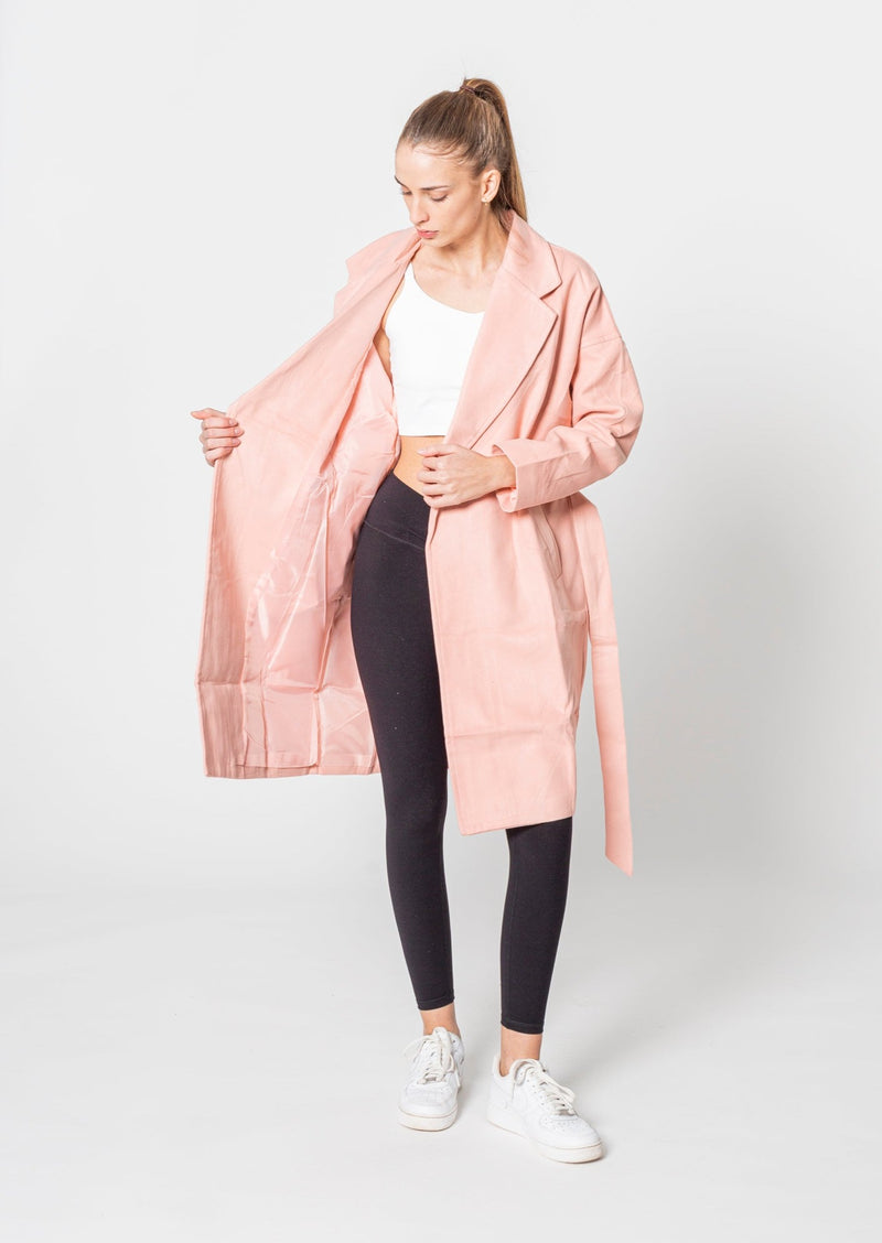 TRENCH-COAT PÊCHE [DERNIÈRE CHANCE]