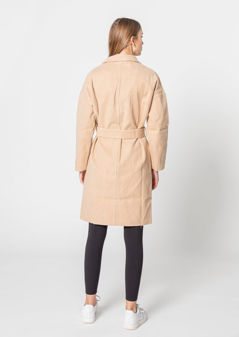TRENCH-COAT PÊCHE [DERNIÈRE CHANCE]
