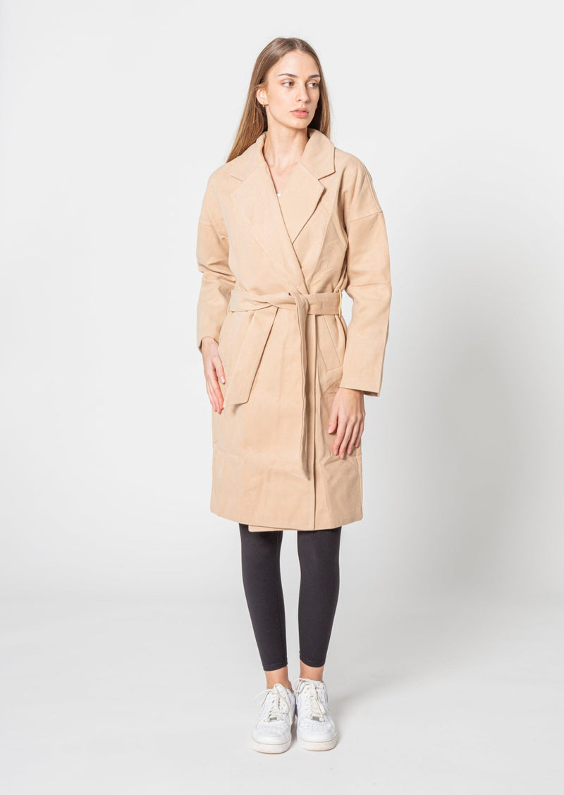 TRENCH-COAT PÊCHE [DERNIÈRE CHANCE]