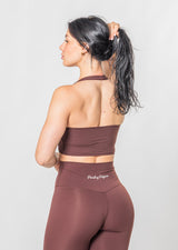 ADAPT halter neck sports bra