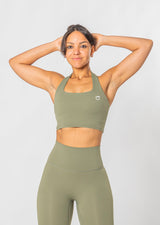 ADAPT halter neck sports bra