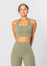 ADAPT halter neck sports bra