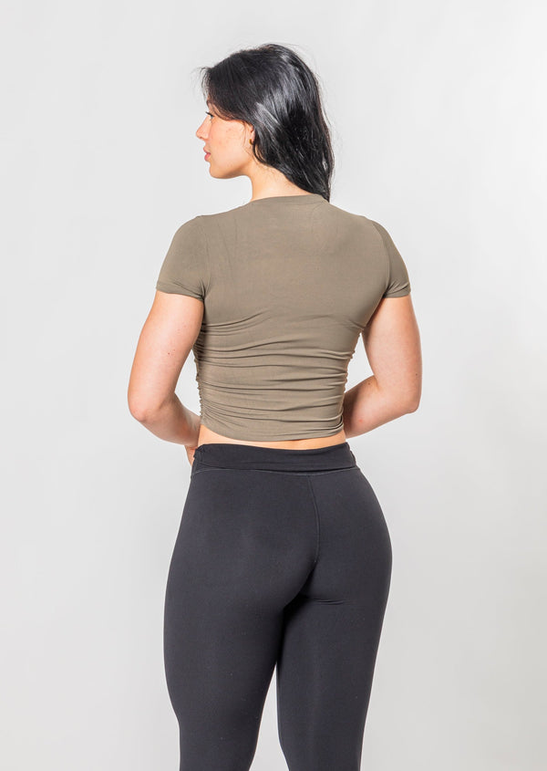 T-shirt froissé FLOURISH