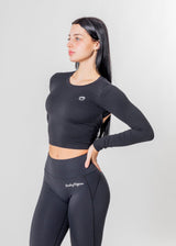 T-shirt à manches longues BOLD (avec coussinets intégrés)