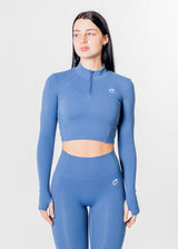 Chemise à manches longues et demi-zip CORE [LASTCHANCE]