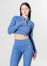 Chemise à manches longues et demi-zip CORE [LASTCHANCE]