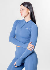 Chemise à manches longues et demi-zip CORE [LASTCHANCE]