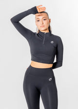 Chemise à manches longues et demi-zip CORE [LASTCHANCE]