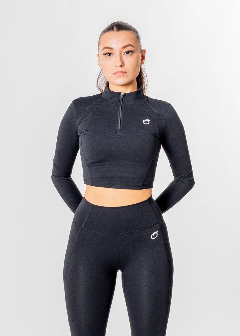 Chemise à manches longues et demi-zip CORE [LASTCHANCE]
