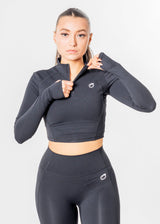 Chemise à manches longues et demi-zip CORE [LASTCHANCE]