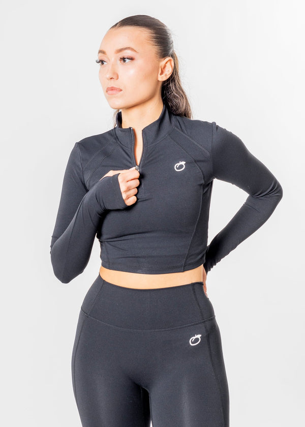 Chemise à manches longues et demi-zip CORE [LASTCHANCE]