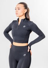 Chemise à manches longues et demi-zip CORE [LASTCHANCE]