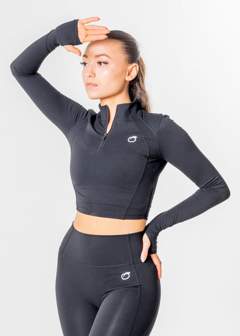 Chemise à manches longues et demi-zip CORE [LASTCHANCE]