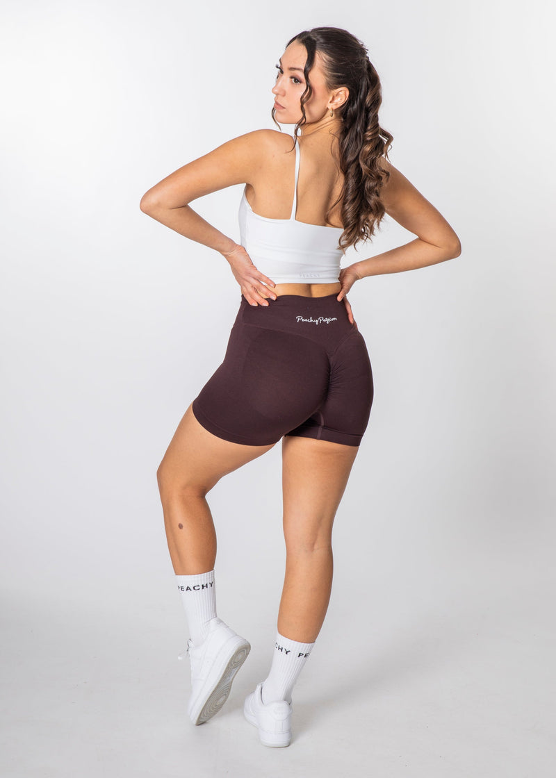 V-Waist Scrunch Shorts