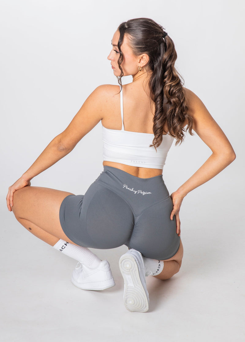 V-Waist Scrunch Shorts