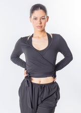 AVELINE Ballett Wrap Top