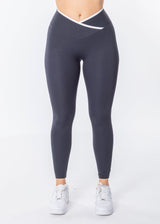 Leggings sculptants contrastés