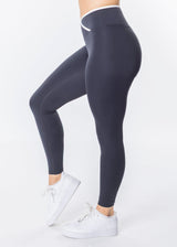 Leggings sculptants contrastés