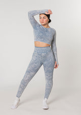 (VOIR DESCRIPTION) Ensemble à manches longues Vision Scrunch (Édition Acid Wash) [DERNIÈRE CHANCE]