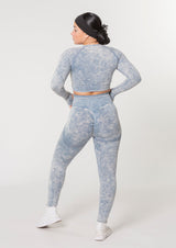 (VOIR DESCRIPTION) Ensemble à manches longues Vision Scrunch (Édition Acid Wash) [DERNIÈRE CHANCE]