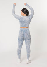 (VOIR DESCRIPTION) Ensemble à manches longues Vision Scrunch (Édition Acid Wash) [DERNIÈRE CHANCE]