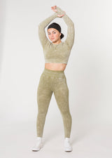 (VOIR DESCRIPTION) Ensemble à manches longues Vision Scrunch (Édition Acid Wash) [DERNIÈRE CHANCE]