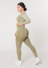 (VOIR DESCRIPTION) Ensemble à manches longues Vision Scrunch (Édition Acid Wash) [DERNIÈRE CHANCE]