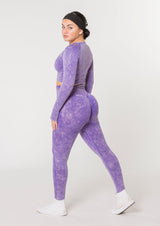 (VOIR DESCRIPTION) Ensemble à manches longues Vision Scrunch (Édition Acid Wash) [DERNIÈRE CHANCE]