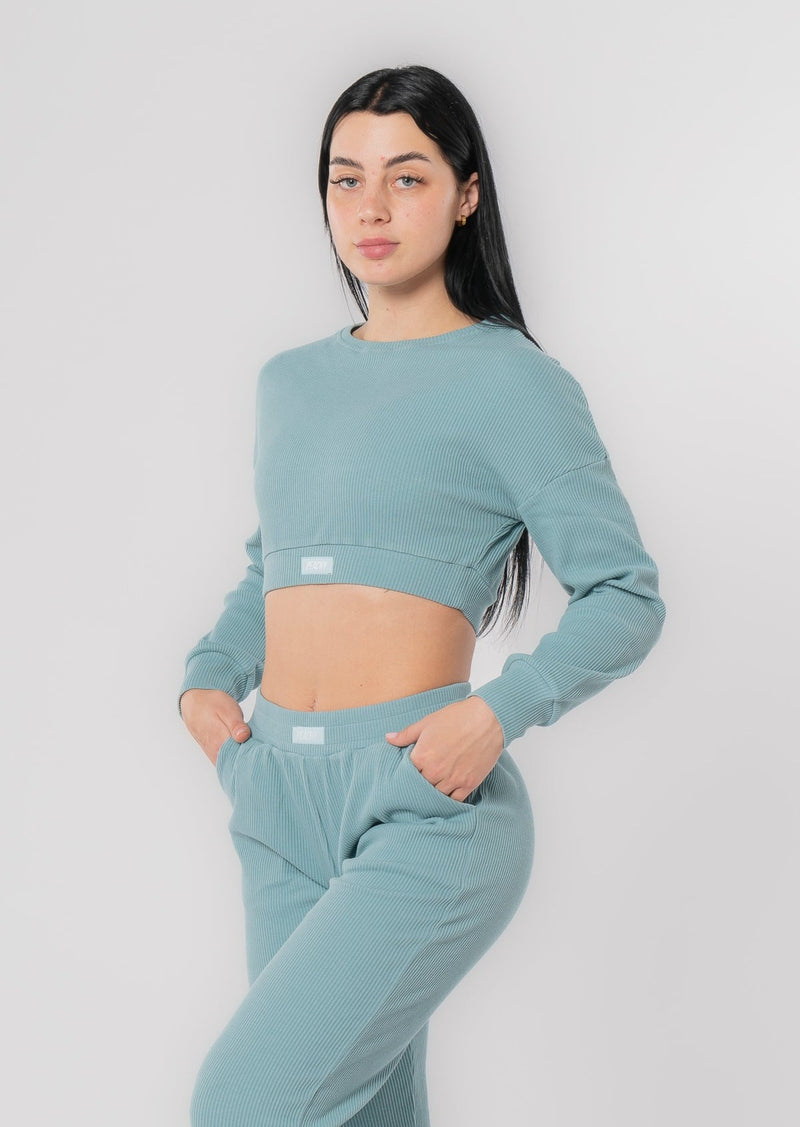 Haut à manches longues Ribbed LUXE Comfy