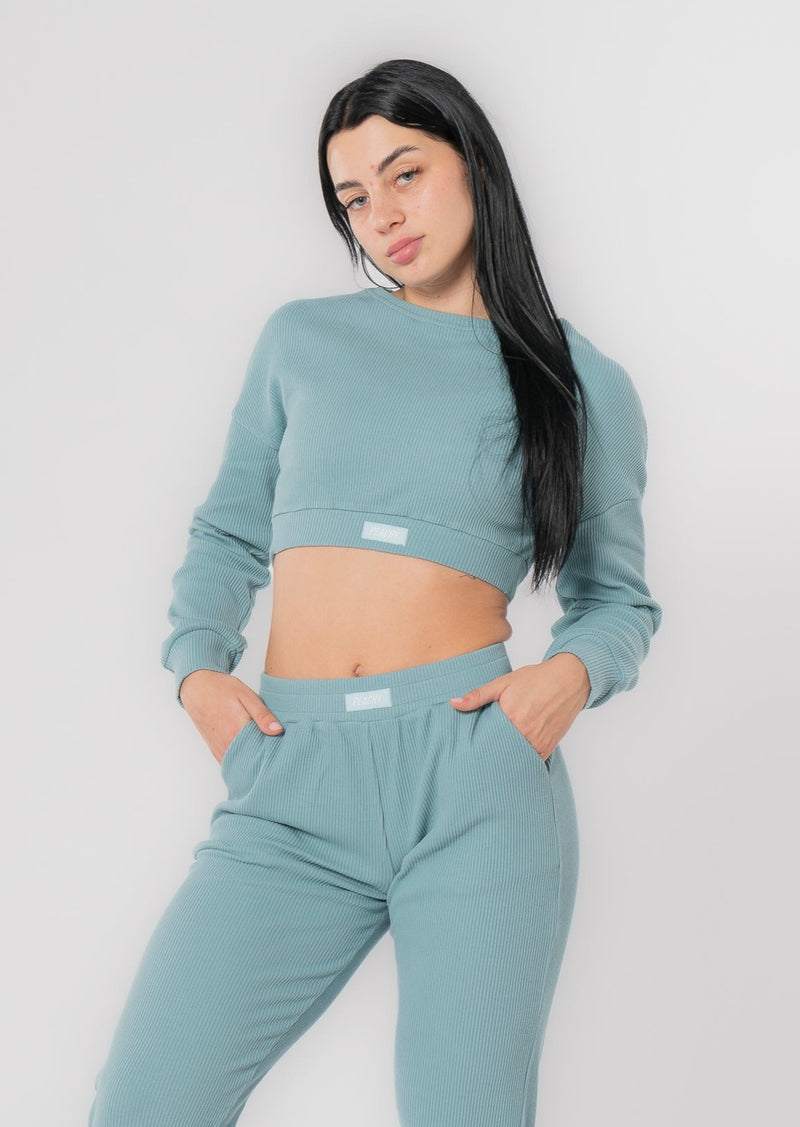 Ribbed LUXE Comfy Long Sleeve Top [LASTCHANCE]