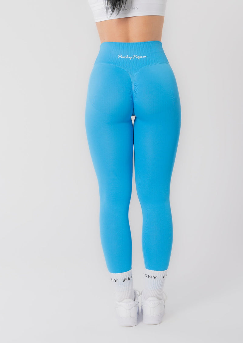 Leggings froissés taille en V